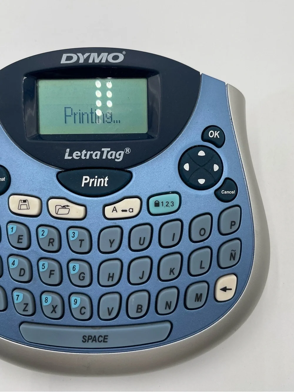 DYMO LetraTag LT-100T Label Maker Portable *No AC Adapter* Works Office